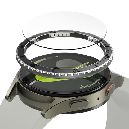 Ringke Premium Styling Protection Frame for Samsung Galaxy Watch7 44mm, Model 3, Black