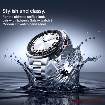 Spigen Tune Pro Diver Protection Frame for Samsung Galaxy Watch8 44mm, Black