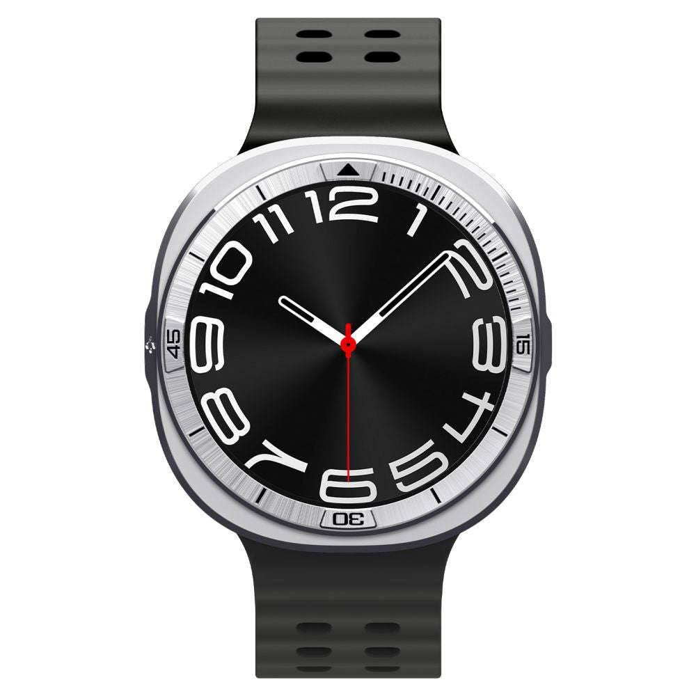 Spigen Tune Pro Pilot Protection Frame for Samsung Galaxy Watch8 44mm, Silver ACS10011