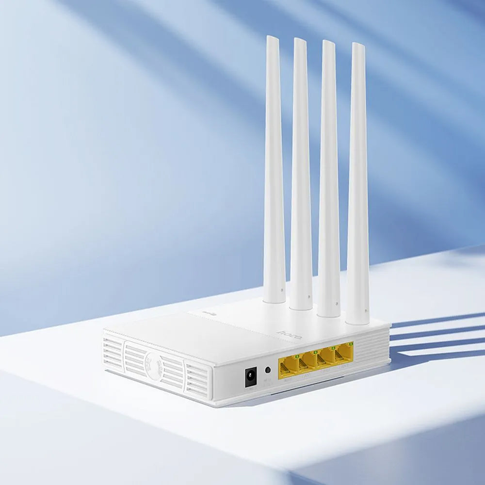 HOCO HI31 Wireless Router, Dual Band, Wi-Fi 5, White