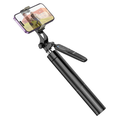 Selfie Stick Bluetooth HOCO K19 Soul Live Broadcast, Universal, Black