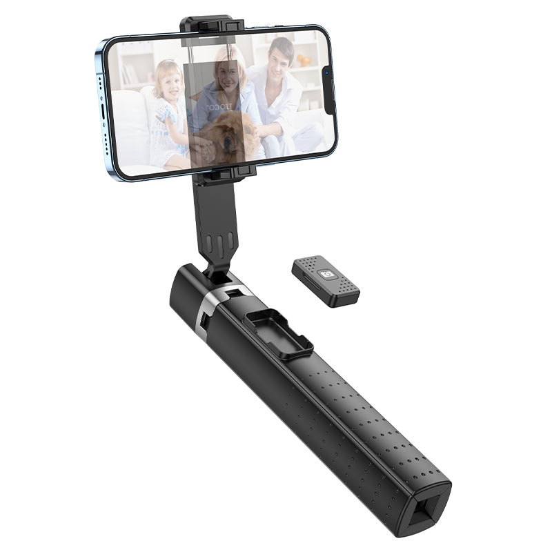 Selfie Stick Bluetooth HOCO K18, Universal, Black