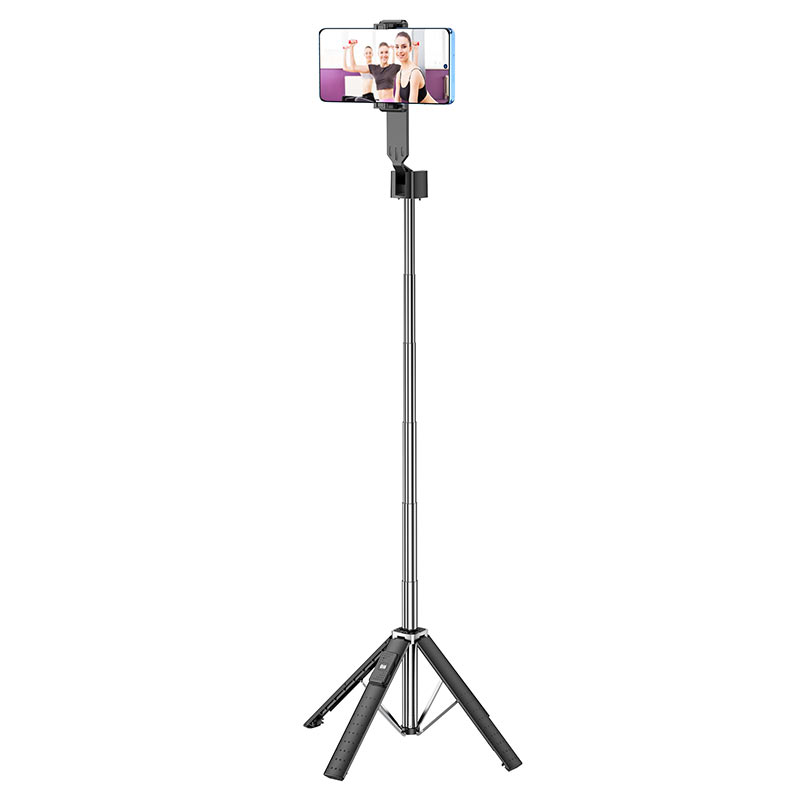 Selfie Stick Bluetooth HOCO K18, Universal, Black