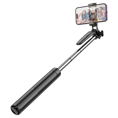 Selfie Stick Bluetooth HOCO K19 Soul Live Broadcast, Universal, Black