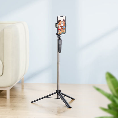 Selfie Stick Bluetooth HOCO K19 Soul Live Broadcast, Universal, Black