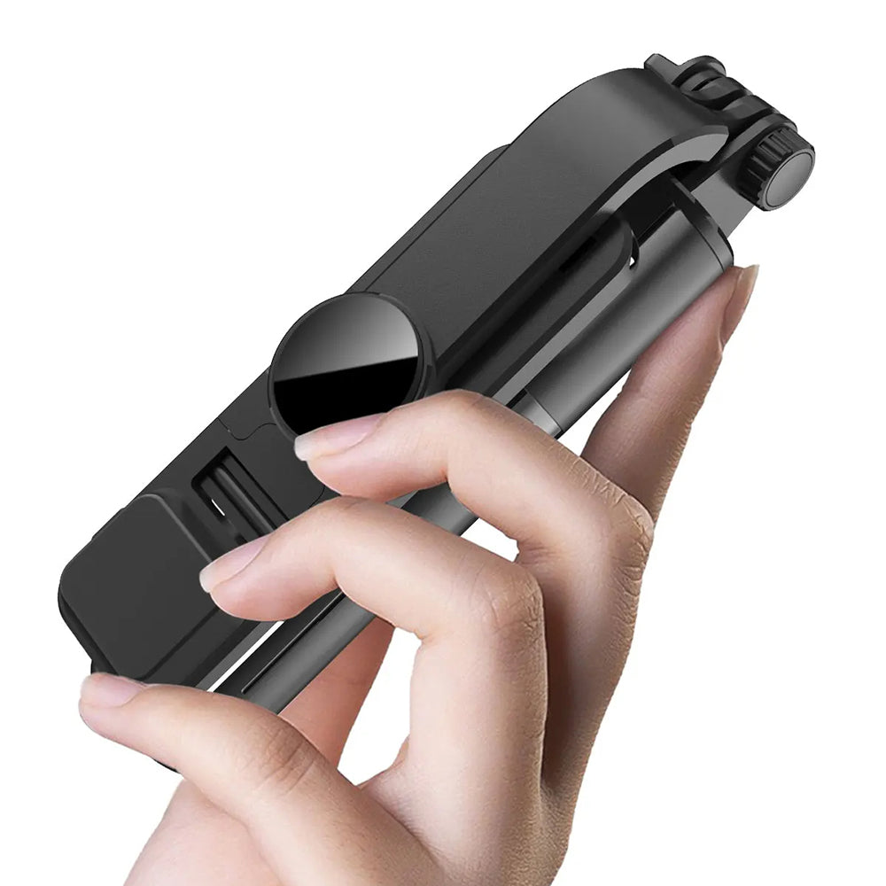 Selfie Stick Bluetooth Techsuit L10s, Universal, Black