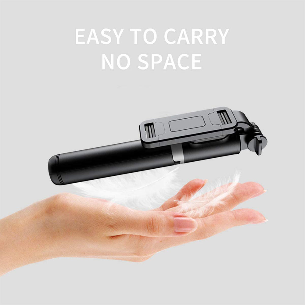 Selfie Stick Bluetooth Techsuit Q01, Universal, White