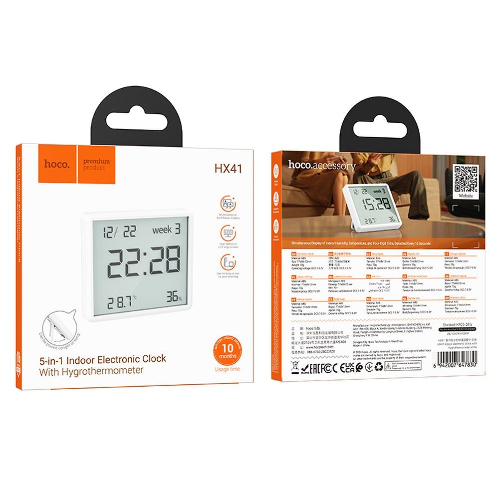 HOCO HX41 Temperature Humidity Station
