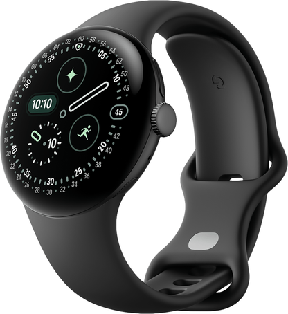 Google Pixel Watch 4 Smartwatch, 41mm, Black GA09958-EU