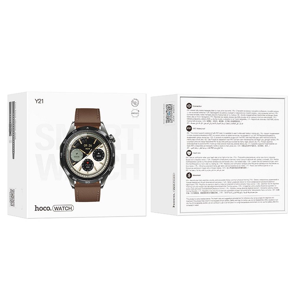 HOCO Y21 Smartwatch, Silver