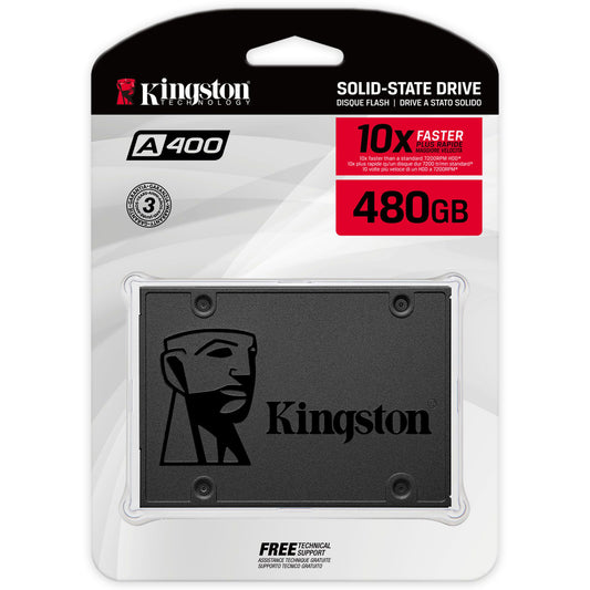 Solid State Drive (SSD) Kingston A400, 480GB, 2.5inch, SATA III SA400S37/480G