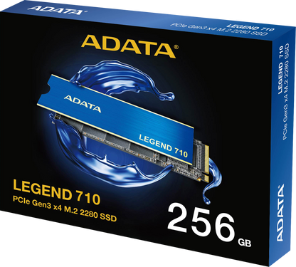 Solid State Drive (SSD) Adata Legend 710, PCI Express 3.0 x4, M.2, 256GB ALEG-710-256GCS