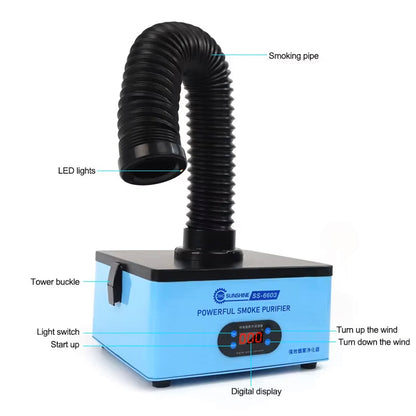 Sunshine SS-6603 Noxe Filtration / Evacuation Station