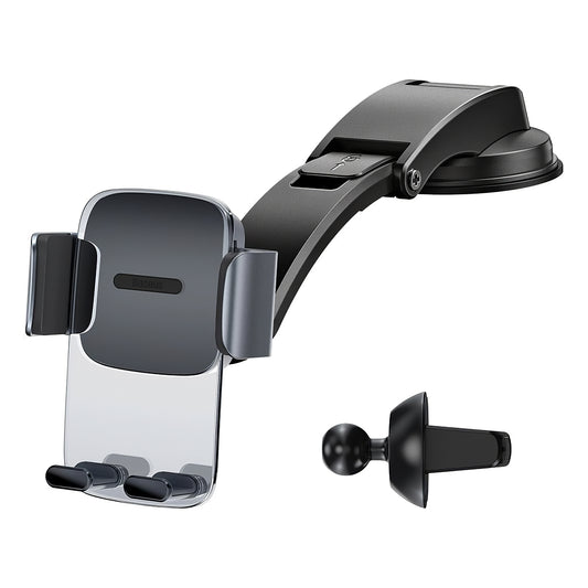 Baseus Gravity Grip Car Mount, 4.7inch - 6.7inch, Black