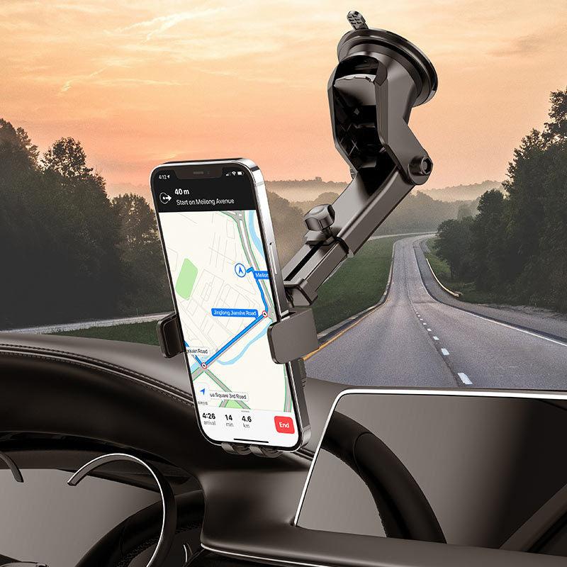 Borofone BH39 Car Mount, 4.5inch - 6.5inch, Black