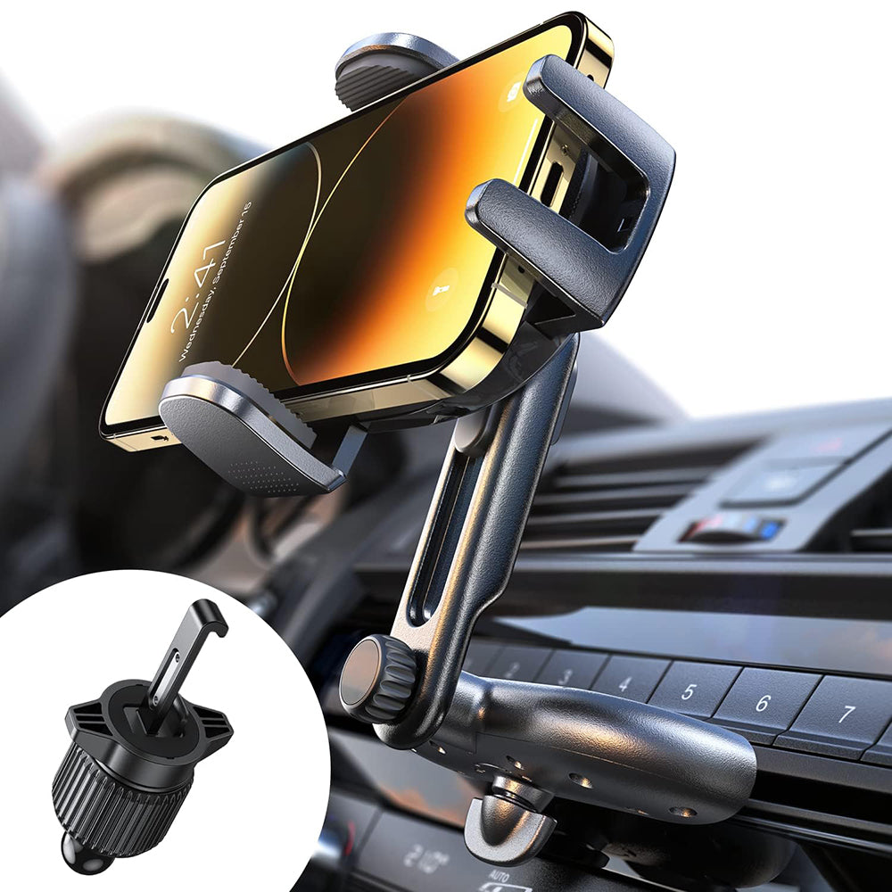 Lisen 2in1 Car Holder, 4.7inch - 7.2inch, Black YL0222040016