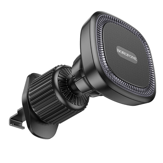 Borofone BH96 Ice Magnetic Car Holder, Universal, Black Grey