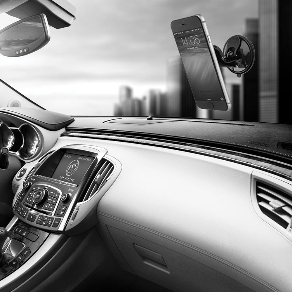 Magnetic Car Holder ColorWay CW-CHM06, Universal, Black