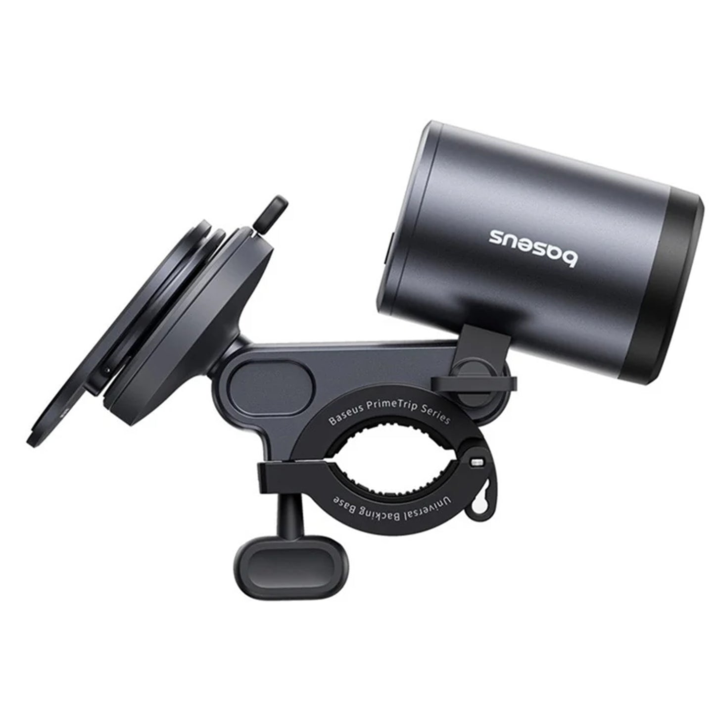 Baseus PrimeTrip Bicycle Mount with Flashlight, Universal, Black C12569000121-00