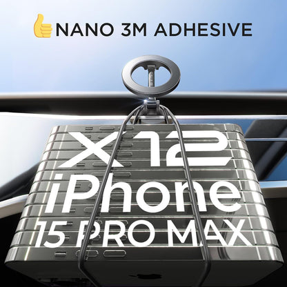 Lisen Magnetic Car Holder, Universal, Black YL0224010003