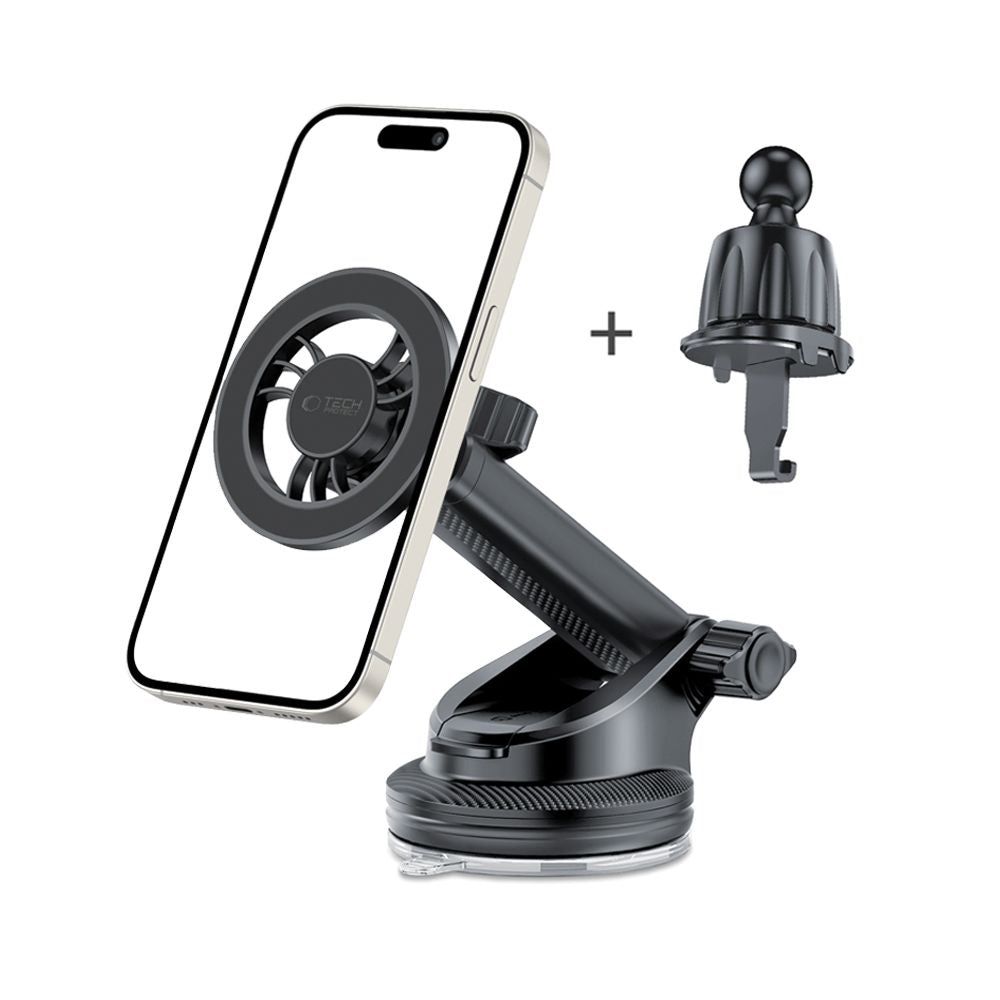 Tech-Protect N56 Magnetic Car Mount, Universal, Black