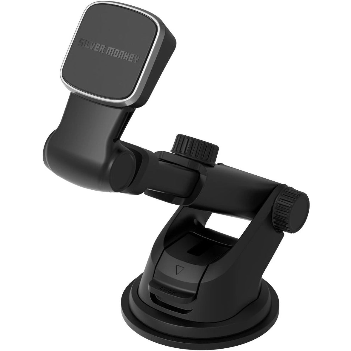 Silver Monkey Magnetic Car Holder SMA013, Universal, Black