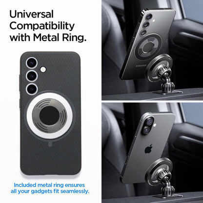 Spigen MFT13 Universal Magnetic Car Holder, Silver