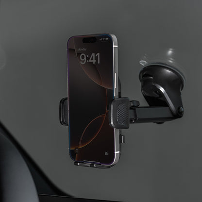 Proove Longway Plaid Car Holder, 4.7inch - 6.9inch, Black CHLP00000001