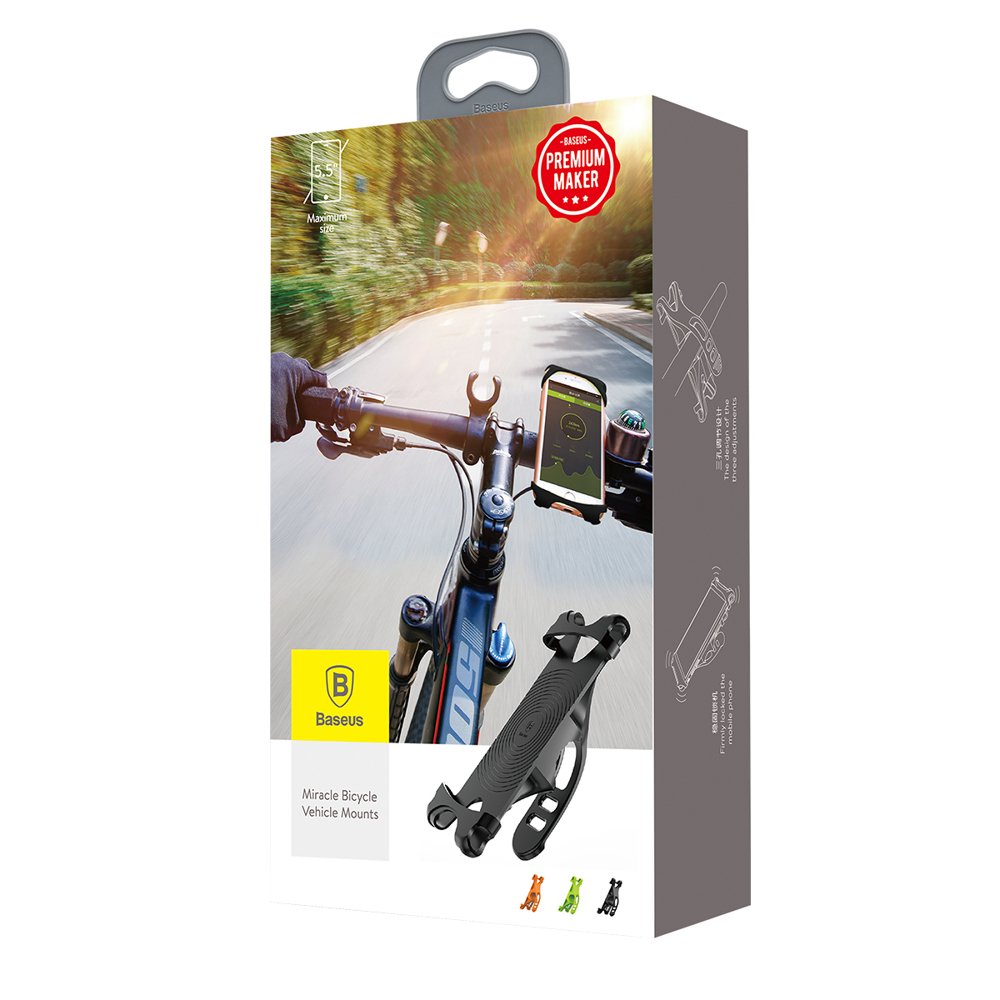 Baseus Miracle Bike Support, Universal, Black SUMIR-BY01