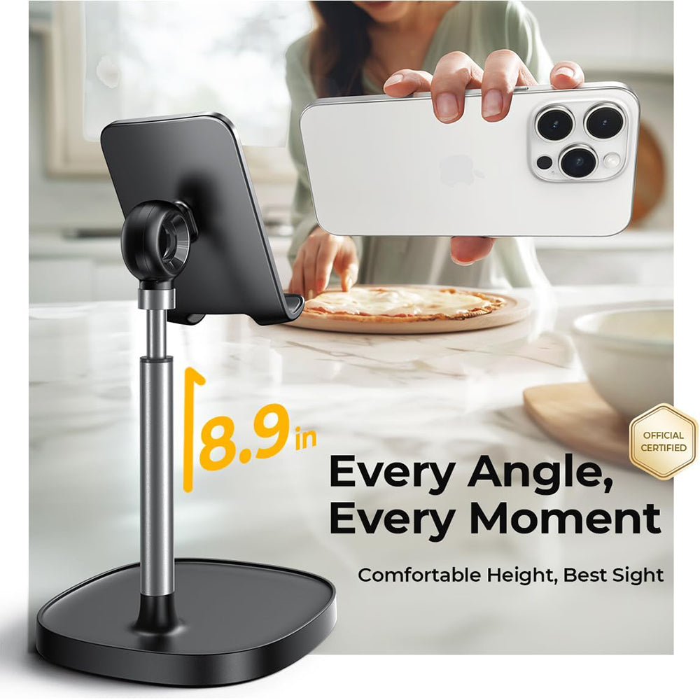 Lisen Mechanical Desk Support for Phone / Tablet, 4inch - 10inch, Black YL0421030004