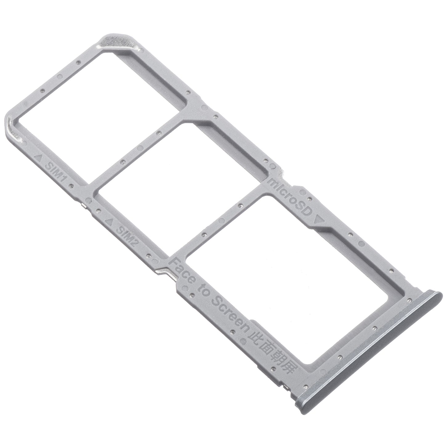 SIM Card Holder Oppo A16, Silver