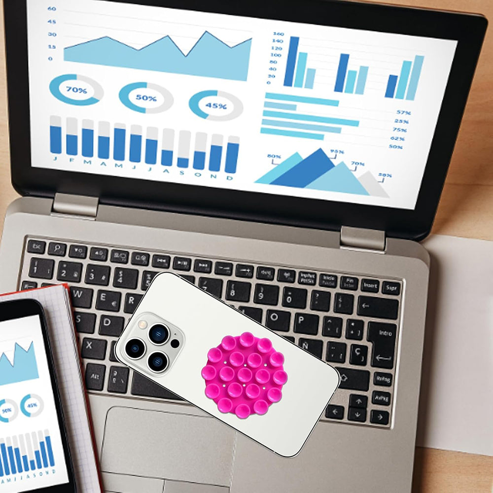 Techsuit SP-CUP Suction Cup Holder, Pink