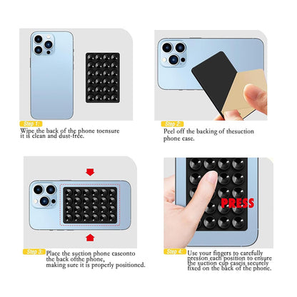 Techsuit SW-PAD Suction Cup Holder, White