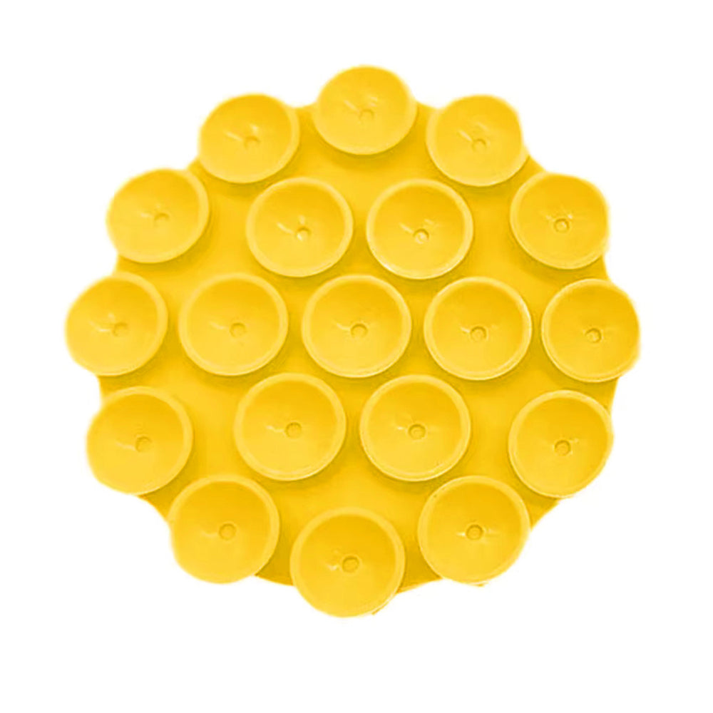 Techsuit SY-CUP Suction Cup Holder, Yellow