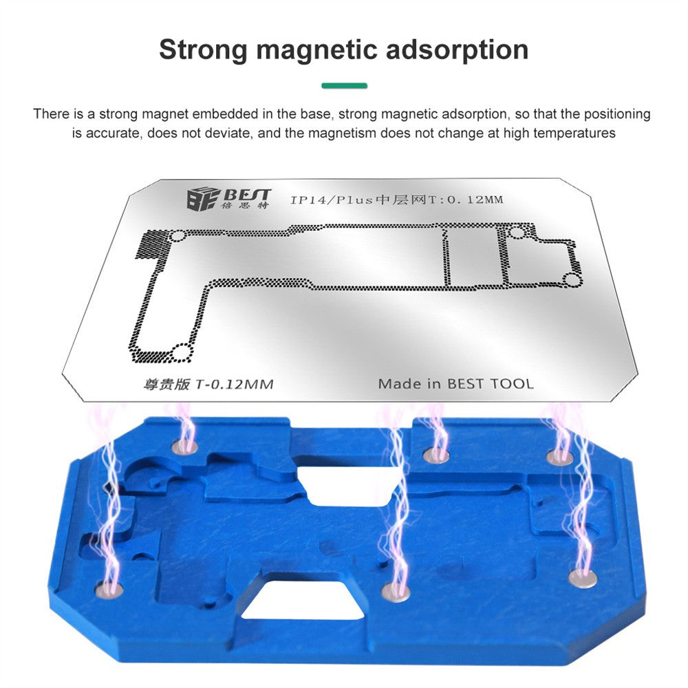 Best BST-084 Reballing Work Support for Apple iPhone 14 Series