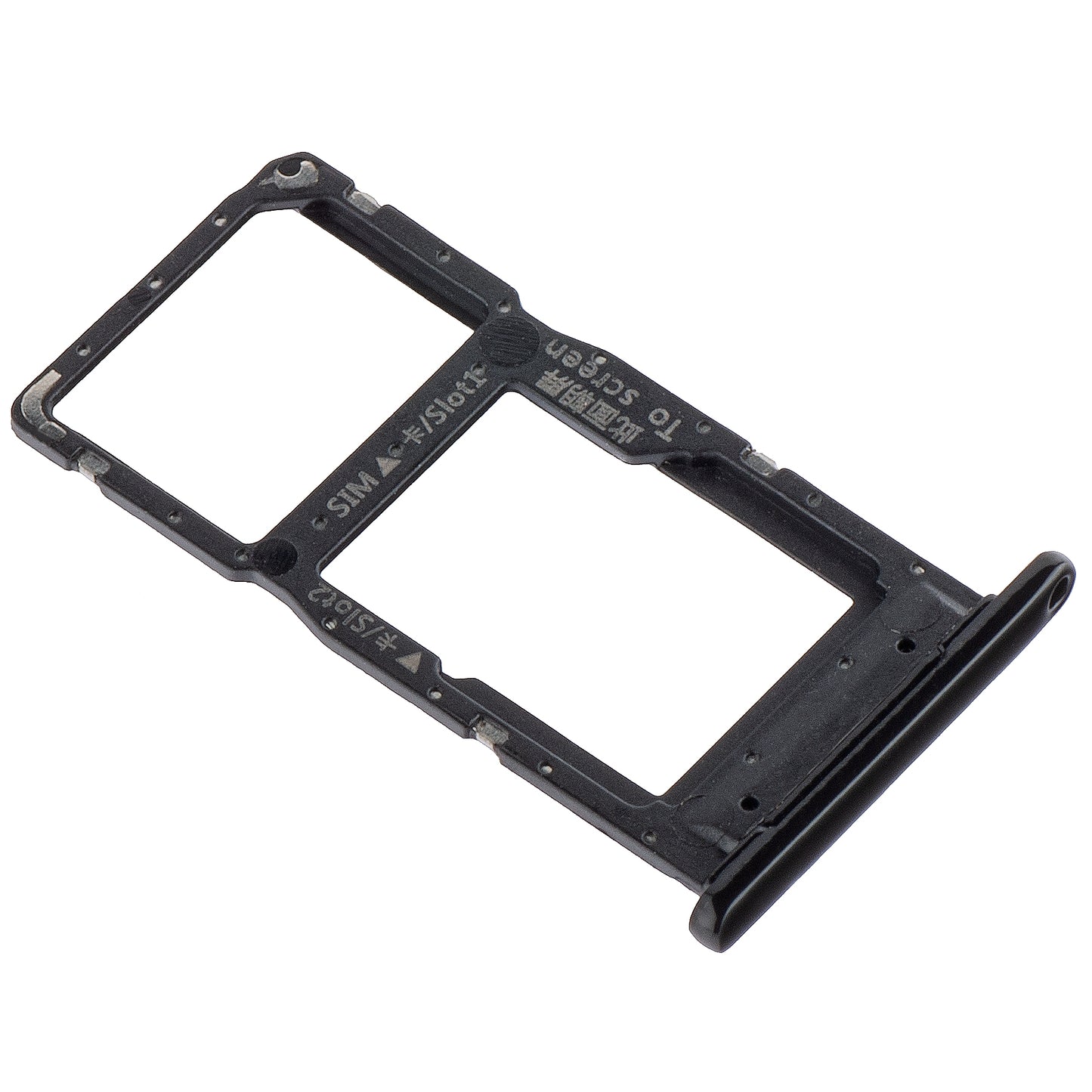 SIM holder - Card Huawei P Smart (2019), Black