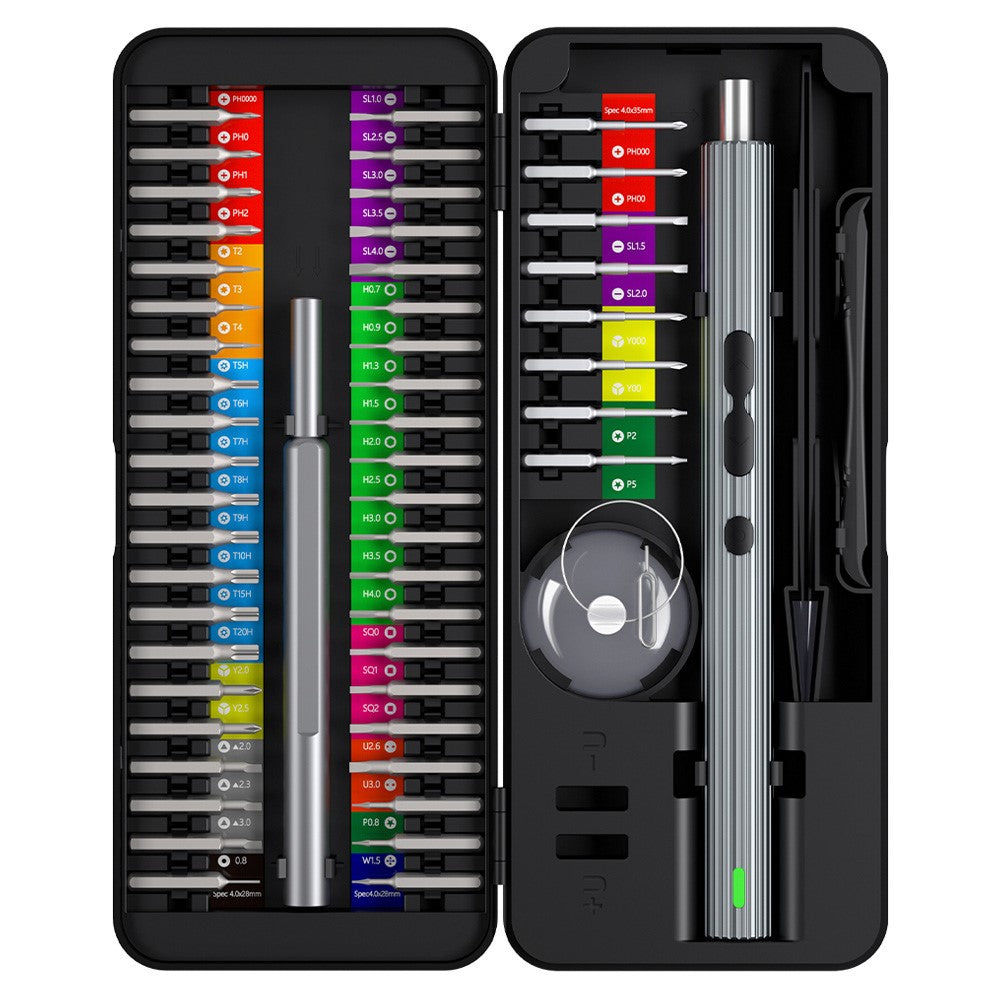 King'sdun KS-882058 Electric Screwdriver, 58in1, Gray