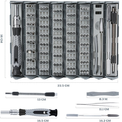 OEM screwdriver, 126in1, Grey