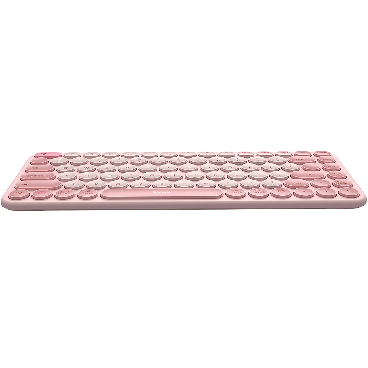 Baseus K01A Tri-Mode Wireless Keyboard, BT / Wi-Fi, Pink B00955503413-00