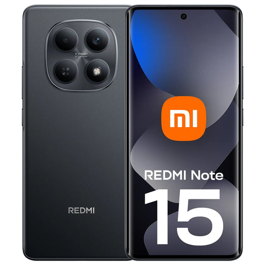 Xiaomi Redmi Note 15 4G Mobile Phone, 256GB, 8GB, Black MZB0M89EU