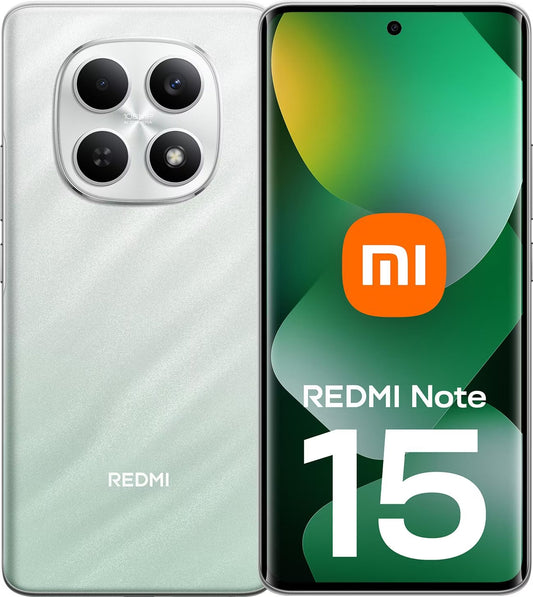Xiaomi Redmi Note 15 4G Mobile Phone, 128GB, 6GB, Forest Green MZB0MP8EU