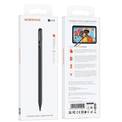 Touch Pen Borofone BG100, Active Version, Black