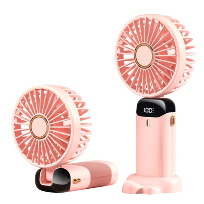 Techsuit N15 Portable Fan, Pink