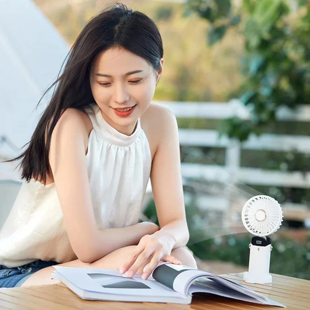 Techsuit N15 Portable Fan, White